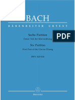J. S. Bach - Partitas (Urtext) PDF