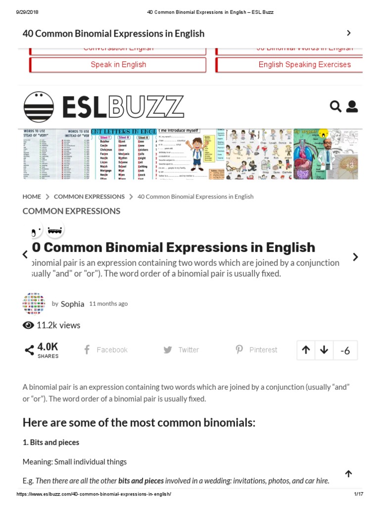 Classroom Language For Teachers and Students of English - ESLBUZZ