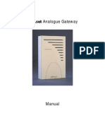 Manual Analog Gateway 2