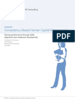 Competency-Based Human Capital Management: HCM Consulting