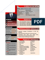 CURRICULUM VITAE Diki Darmawan