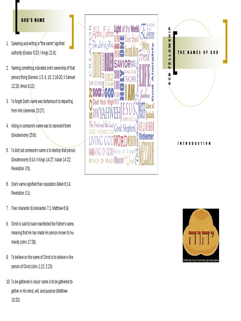Names Of God David Saul