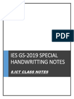 8.ICT Class Notes