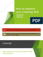 Improve Your Listening Skill