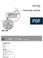 VSX-832 - Instruction Manual - Web - En.hu PDF