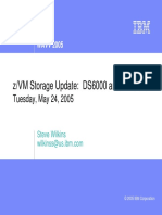 zVM storage update for DS6000