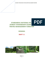 Standardul National FSC - Draft 1 1 PDF