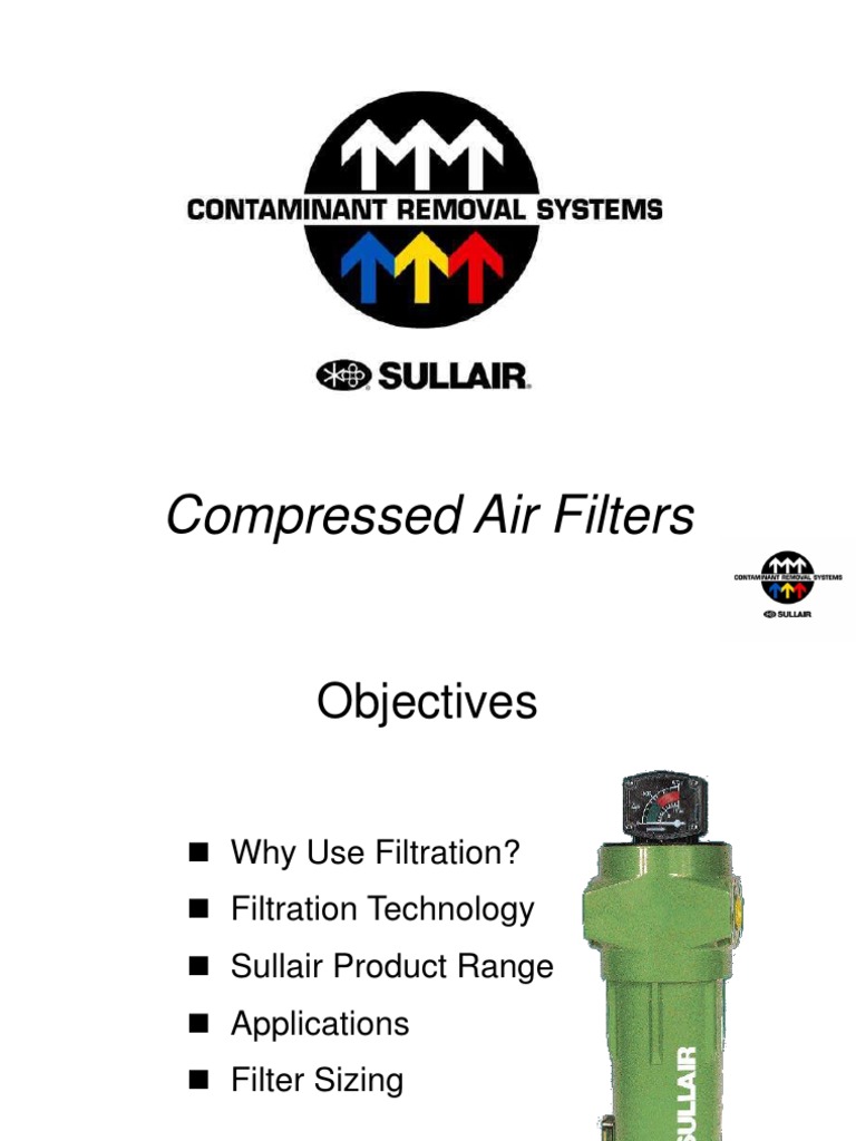 Compressed Air Filtration Solutions | PDF | Pollution | Applied And ...