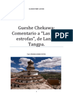 Gueshe Chekawa Comentario a Las Ocho Estrofas, De Langri Tangpa.