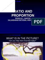 Ratio and Proportion: Rogelio L. Santos Dalandanan National High School