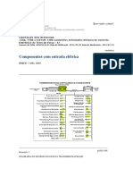 Sensores e interruptores do sistema de controle eletrônico de caminhão articulado