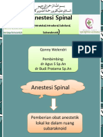 Anastesi Spinal (Qonny Welendri)