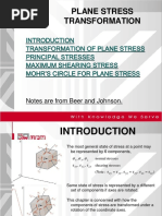 Plane Stress Transformation PDF