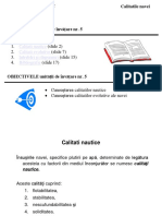 Unit 5. Calitatile Navei PDF