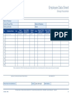 He Employee Data Sheet