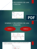 Dominio y Recorrido