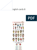 English Cards 8