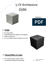 Theory of Architecture (Cube Shape)
