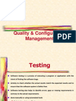 Quality & Configuration Management Software Testing Techniques