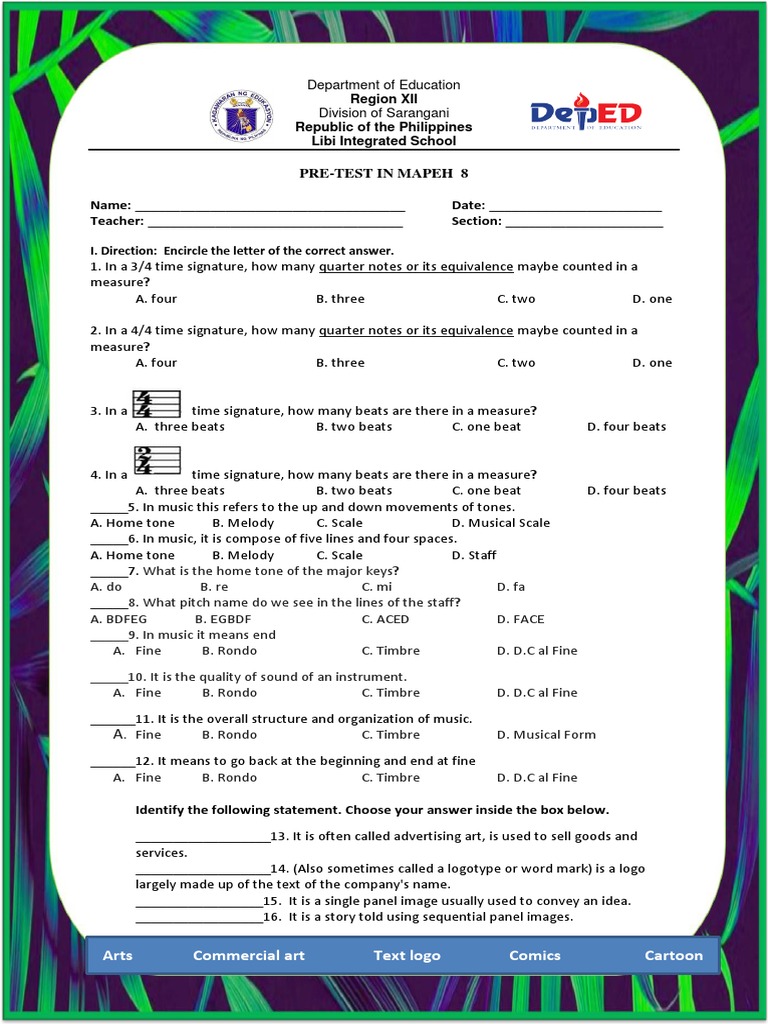 DIAGNOSTICTESTMAPEH8.docx Computer Program Programming