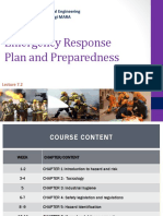 Emergency response planning and preparedness