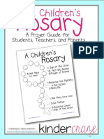 A Childrens Rosary Prayer Guide For Students Teachers and Parents