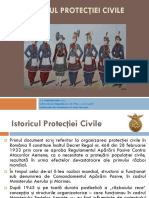 Istoricul Protecţiei Civile