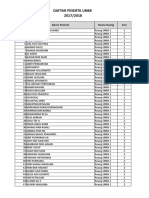 Daftar Peserta Unbk 2017/2018: No Nama Peserta Nama Ruang Sesi