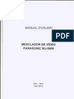 Mesa de Mezclas Panasonic