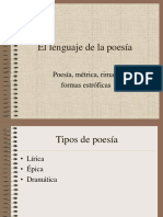 El Lenguaje de La Poesía