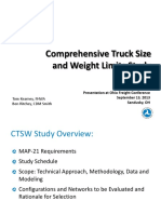 Comprehensive Truck Size and Weight Limits Study: Tom Kearney, FHWA Ben Ritchey, CDM Smith