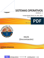 Sistemas Operativos -12 Sincronizacion