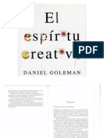 El Espíritu Creativo - Daniel Goleman