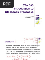 STA 348 Introduction To Stochastic Processes