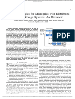 Control Strategies For Microgrids With Distributed Energy Storage Systems - An Overview