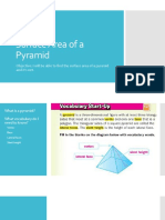 Surface Area Pyramid