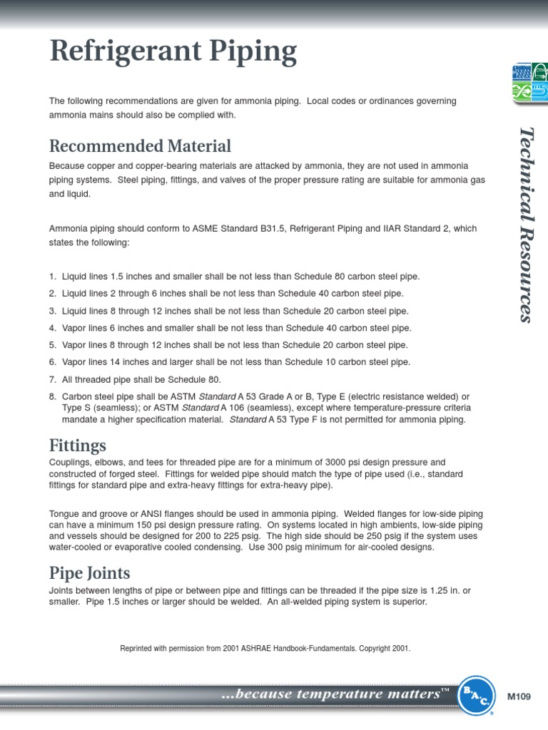Refrigerant Piping PDF | PDF | Pipe (Fluid Conveyance) | Valve