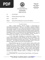 Attorney General Aaron Ford Memo