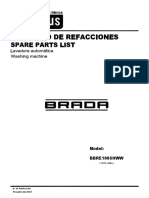 Manual Servicio Lavadora Brada BBRE1065HWW