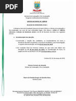 Modelo de Edital de Monitoria