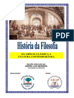 História Da Filosofia, Da Grécia Clássica A Cultura Contemporânea PDF