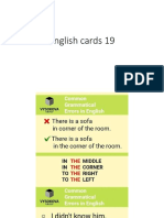 English Cards 19