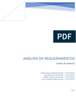 Analisis de Requerimientos