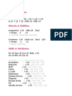 Versatile Warrior Character Sheet