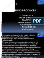 BCG Matrix OF Samsung Products