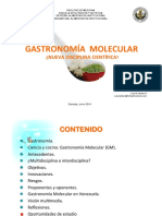 Gastronomiamolecular Nuevacienciainterdisciplinariaucv PDF