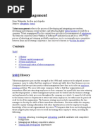 Talent Management | PDF | Talent Management | Competence (Human ...