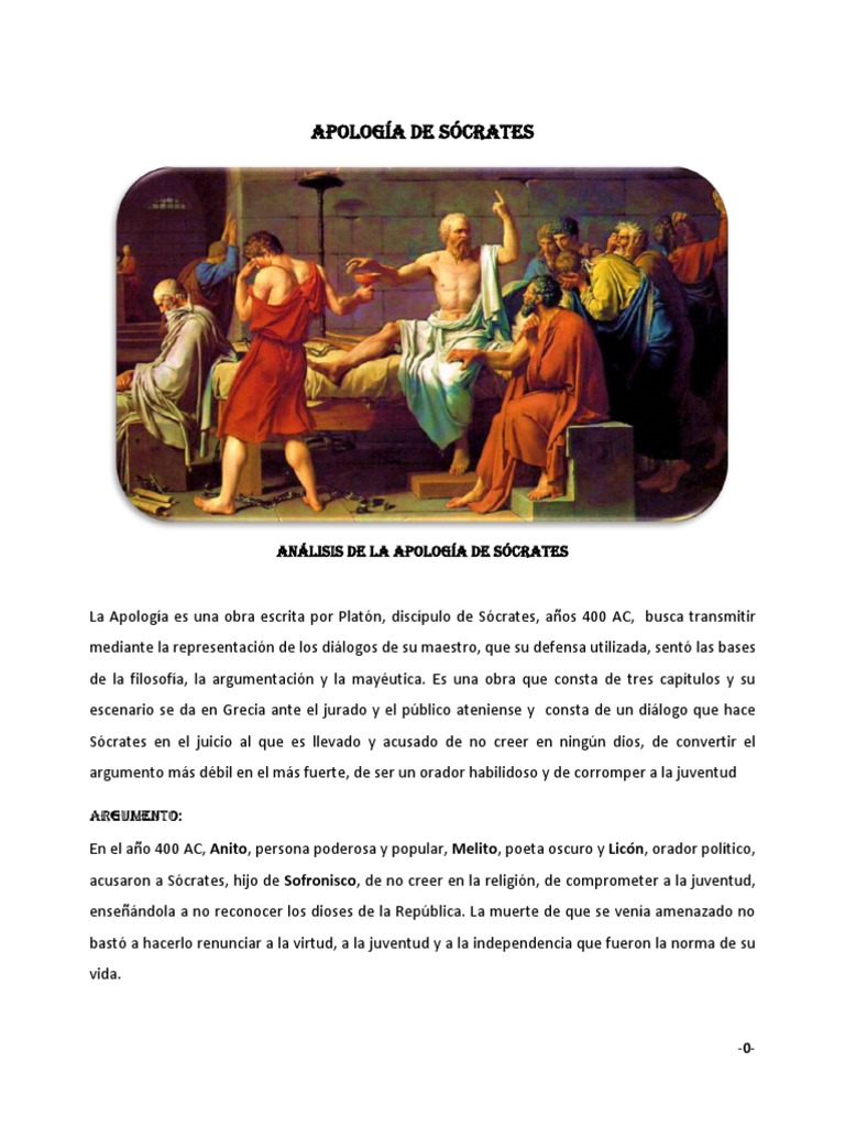 El Asesinato De Socrates Pdf Gratis