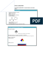 Propiedades Fisicoquímicas y Peligrosidad: Acetanilida (