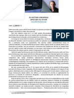 Informe El Factor Conciencia Aplicado Al Yo Soy Silvio Santone